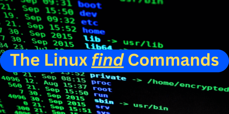 find command in Linux